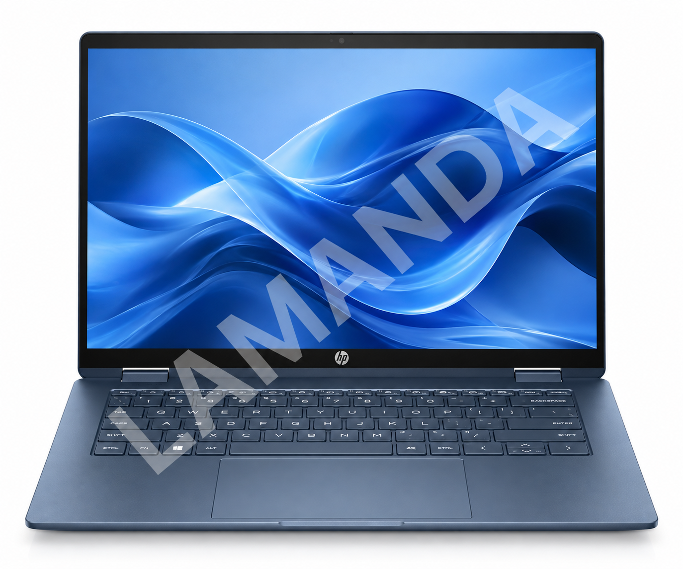 HP OmniBook X Flip 14-fm0023dx 2-in-1 AI Laptop – Intel Core Ultra 7 256V, 16GB RAM, 1TB NVMe SSD, 14″ 2K Touchscreen, Windows 11 Home
