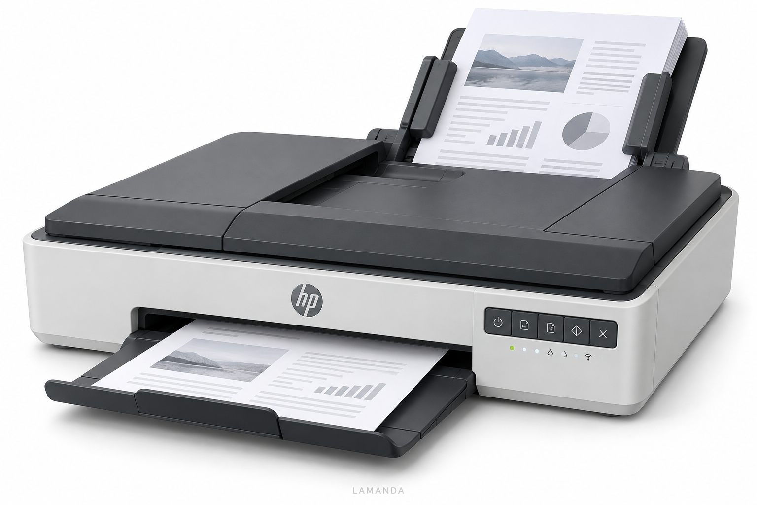 HP ScanJet Pro 3600 f1 A4 Flatbed Scanner with 60-Sheet Duplex ADF – 30 ppm, 1200 dpi & USB 3.0 (20G06A-B2B) - Image 3