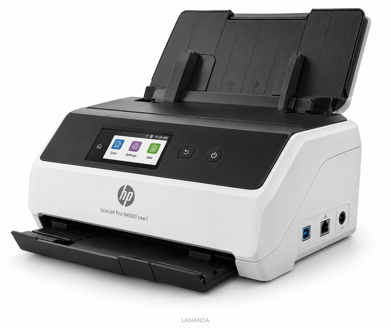 HP ScanJet Pro N4000 snw1 High-Speed Wireless Duplex Document Scanner – 40 ppm, 50-Sheet ADF & 2.8″ Touchscreen (6FW08A-B2B) - Image 5