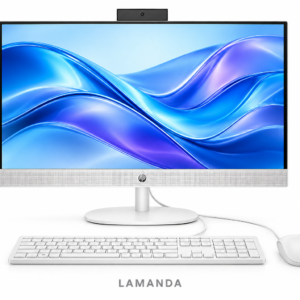 HP ProOne 240 G10 All-in-One Desktop PC – 13th Gen Intel Core i7-1355U, 16GB DDR4 RAM, 512GB NVMe SSD, 23.8″ FHD IPS Display & FreeDOS