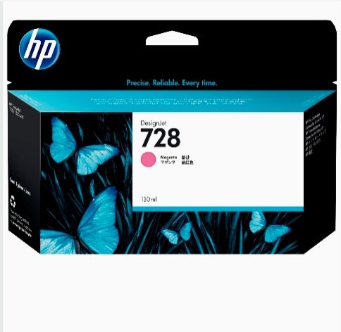 HP 728 130ml Magenta DesignJet Ink Cartridge