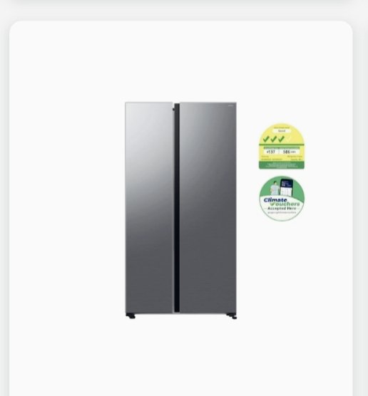 Samsung 655L Side-by-Side Refrigerator (RSS, 655.0, 220-240V 50Hz)