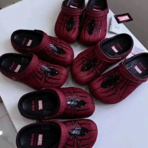 Marvel Spider-Man Clog Shoes in Burgundy