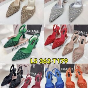 Vesna Zora Embellished Crystal Slingbacks