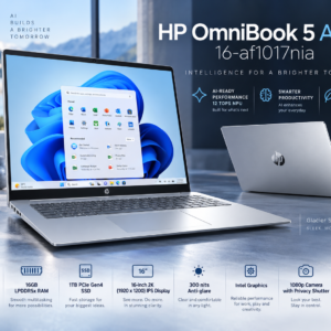 HP OmniBook 5 AI PC 16-af1017nia – Intel Core Ultra 5 225U, 16GB RAM, 1TB SSD, 16" 2K Display